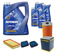 Denckermann Controllo Set Mannol Defender 10W-40 9L Per Mercedes E-Klasse