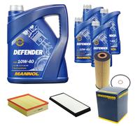 Denckermann Controllo Set Mannol Defender 10W-40 9L Per Mercedes Sprinter 3-T
