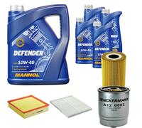 Denckermann Controllo Set Mannol Defender 10W-40 9L Per Opel Omega B Caravan