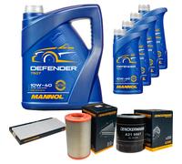 Denckermann Controllo Set mannol Defender 10W-40 9L per Peugeot Boxer Van