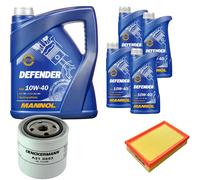 Denckermann Controllo Set Mannol Defender 10W-40 9L Per Volvo 760 2.8