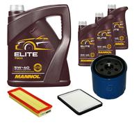 Denckermann Controllo Set mannol D'Elite 5W-40 8L per Renault Megane