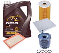 Denckermann Controllo Set mannol di Diesel Tdi 5W-30 5L per Kia Stonic 1.6