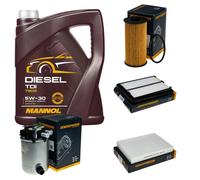 Denckermann Controllo Set mannol di Diesel Tdi 5W-30 5L per Nissan Qashqai