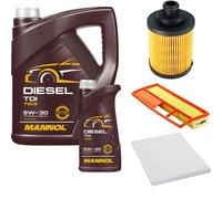 Denckermann Controllo Set mannol di Diesel Tdi 5W-30 6L per Fiat Grande