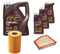 Denckermann Controllo Set mannol di Diesel Tdi 5W-30 8L per BMW 5er