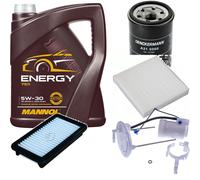 Denckermann Controllo Set mannol di Energia 5W-30 5L per di Suzuki SX4 1.6 Vvt