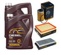 DENCKERMANN Controllo Set MANNOL Diesel 5W-30 10L Per Opel Vectra C Caravan