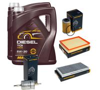 DENCKERMANN Controllo Set MANNOL Diesel 5W-30 10L Per Opel Vectra C Caravan