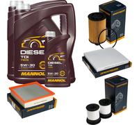 DENCKERMANN Controllo Set MANNOL Diesel 5W-30 11L Per Jeep Grand Cherokee IV
