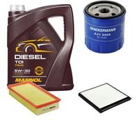 DENCKERMANN Controllo Set MANNOL Diesel 5W-30 5L Per Citroën Xantia Break 2.0