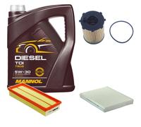 DENCKERMANN Controllo Set MANNOL Diesel 5W-30 5L Per Citroën Xsara Picasso