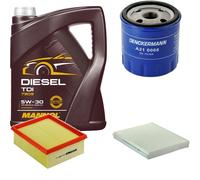 DENCKERMANN Controllo Set MANNOL Diesel 5W-30 5L Per Citroën Xsara Picasso