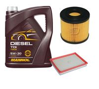 DENCKERMANN Controllo Set MANNOL Diesel 5W-30 5L Per Opel Astra G Caravan 1.7