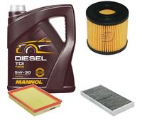 DENCKERMANN Controllo Set MANNOL Diesel 5W-30 5L Per Opel Combo Kasten/Kombi