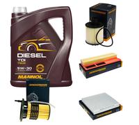 DENCKERMANN Controllo Set MANNOL Diesel 5W-30 5L Per Opel Combo Kasten/Kombi