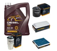 DENCKERMANN Controllo Set MANNOL Diesel 5W-30 5L Per Toyota Corolla Station