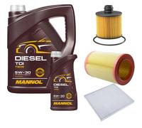 DENCKERMANN Controllo Set MANNOL Diesel 5W-30 6L Per Alfa Romeo Giulietta 1.6