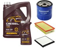 DENCKERMANN Controllo Set MANNOL Diesel 5W-30 6L Per Citroën Xantia Break 2.0