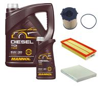DENCKERMANN Controllo Set MANNOL Diesel 5W-30 6L Per Citroën Xsara Picasso