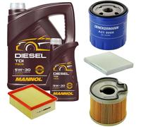 DENCKERMANN Controllo Set MANNOL Diesel 5W-30 6L Per Citroën Xsara Picasso
