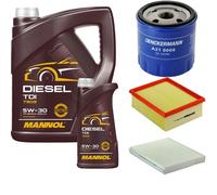 DENCKERMANN Controllo Set MANNOL Diesel 5W-30 6L Per Citroën Xsara Picasso