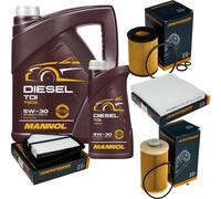 DENCKERMANN Controllo Set MANNOL Diesel 5W-30 6L Per Honda CR-V III 2.2I-DTEC