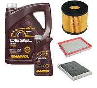 DENCKERMANN Controllo Set MANNOL Diesel 5W-30 6L Per Opel Astra G Caravan 1.7