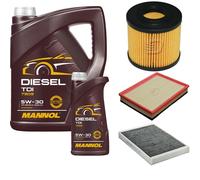 DENCKERMANN Controllo Set MANNOL Diesel 5W-30 6L Per Opel Astra H Caravan 1.7
