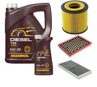 DENCKERMANN Controllo Set MANNOL Diesel 5W-30 6L Per Opel Vectra C Caravan