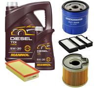 DENCKERMANN Controllo Set MANNOL Diesel 5W-30 6L Per Peugeot Expert Kasten