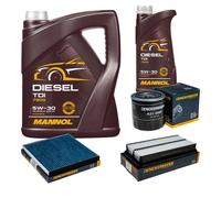 DENCKERMANN Controllo Set MANNOL Diesel 5W-30 6L Per Toyota Avensis Verso 2.0