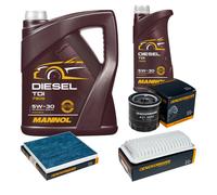 DENCKERMANN Controllo Set MANNOL Diesel 5W-30 6L Per Toyota Corolla Station