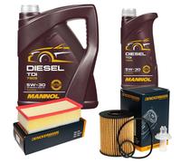 DENCKERMANN Controllo Set MANNOL Diesel 5W-30 6L Per Toyota Corolla Verso 2.2