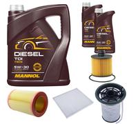 DENCKERMANN Controllo Set MANNOL Diesel 5W-30 7L Per Alfa Romeo Giulietta 1.6