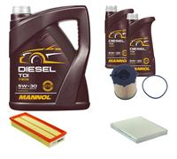 DENCKERMANN Controllo Set MANNOL Diesel 5W-30 7L Per Citroën Xsara Picasso