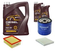 DENCKERMANN Controllo Set MANNOL Diesel 5W-30 7L Per Citroën Xsara Picasso