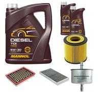 DENCKERMANN Controllo Set MANNOL Diesel 5W-30 7L Per Opel Vectra C Caravan