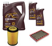 DENCKERMANN Controllo Set MANNOL Diesel 5W-30 7L Per Opel Vectra C Caravan