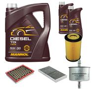 DENCKERMANN Controllo Set MANNOL Diesel 5W-30 7L Per Opel Vectra C Caravan