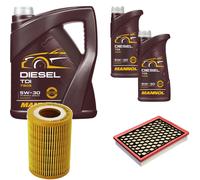 DENCKERMANN Controllo Set MANNOL Diesel 5W-30 7L Per Opel Vectra C Caravan
