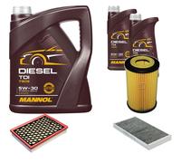DENCKERMANN Controllo Set MANNOL Diesel 5W-30 7L Per Opel Vectra C Caravan