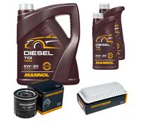 DENCKERMANN Controllo Set MANNOL Diesel 5W-30 7L Per Toyota Corolla Station
