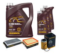 DENCKERMANN Controllo Set MANNOL Diesel 5W-30 8L Per Opel Vectra C Caravan