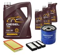 Denckermann Controllo Set mannol Diesel 5W-30 8L per Peugeot Expert Scatola