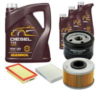 DENCKERMANN Controllo Set MANNOL Diesel 5W-30 8L Per Renault Kangoo Express D