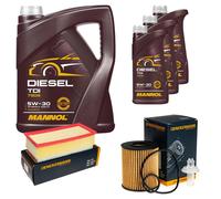 DENCKERMANN Controllo Set MANNOL Diesel 5W-30 8L Per Toyota Corolla Verso 2.2