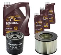 DENCKERMANN Controllo Set MANNOL Diesel 5W-30 8L Per VW Taro Toyota Hilux V
