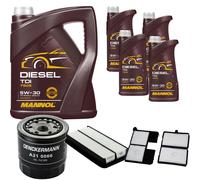 DENCKERMANN Controllo Set MANNOL Diesel 5W-30 9L Per Toyota Avensis Station