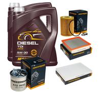 DENCKERMANN Controllo Set MANNOL Diesel TDI 5W-30 10L Per Chrysler 300 C